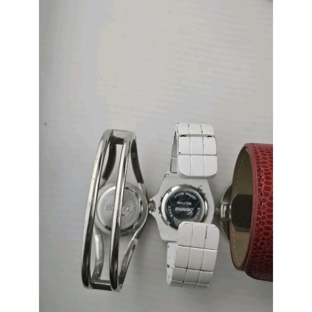 Lot Of 8 Assorted Nice Ladies Cuff Bangle Watches Not Tested As Is - Picture 5 of 10